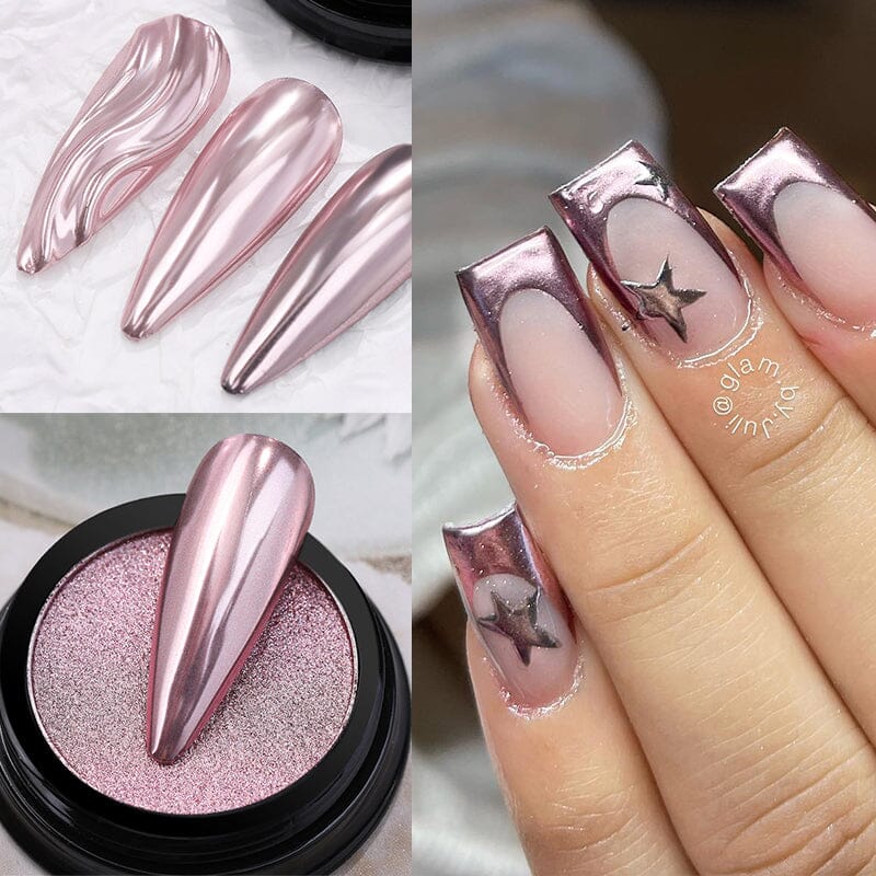 Metallic Mirror Effect Solid Chrome Nail Powder - Image 20