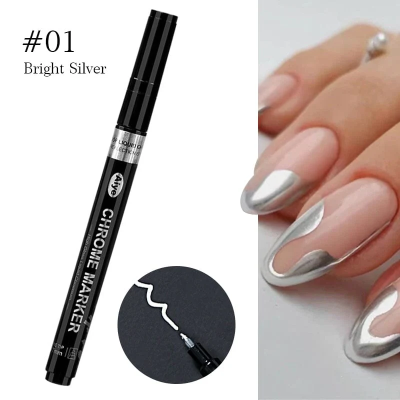 Metallic Nail Polish Painting Pen - Image 10