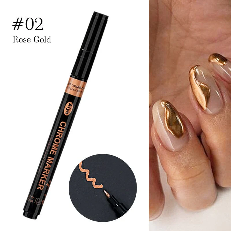 Metallic Nail Polish Painting Pen - Image 11