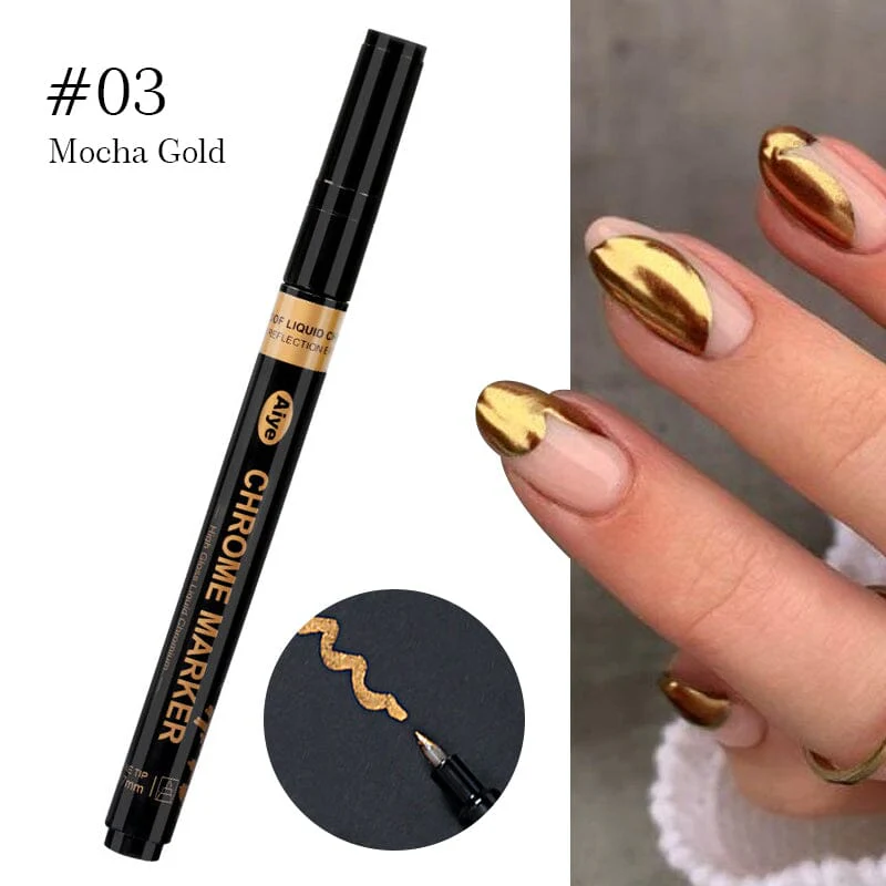 Metallic Nail Polish Painting Pen - Image 12