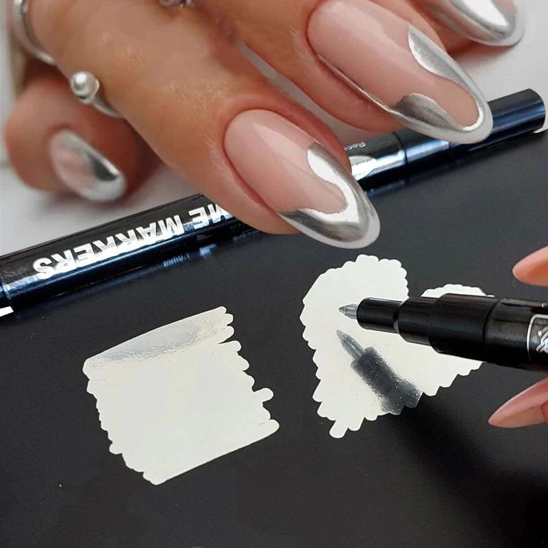 Metallic Nail Polish Painting Pen - Image 4