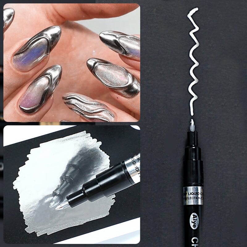 Metallic Nail Polish Painting Pen - Image 6