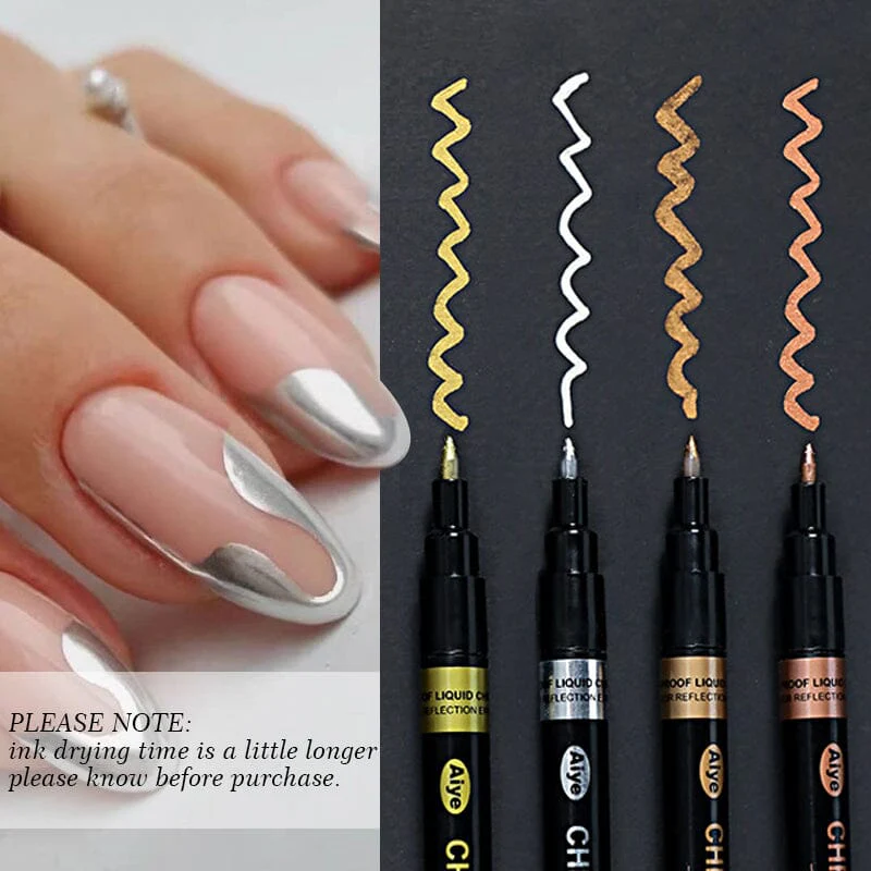 Metallic Nail Polish Painting Pen - Image 7
