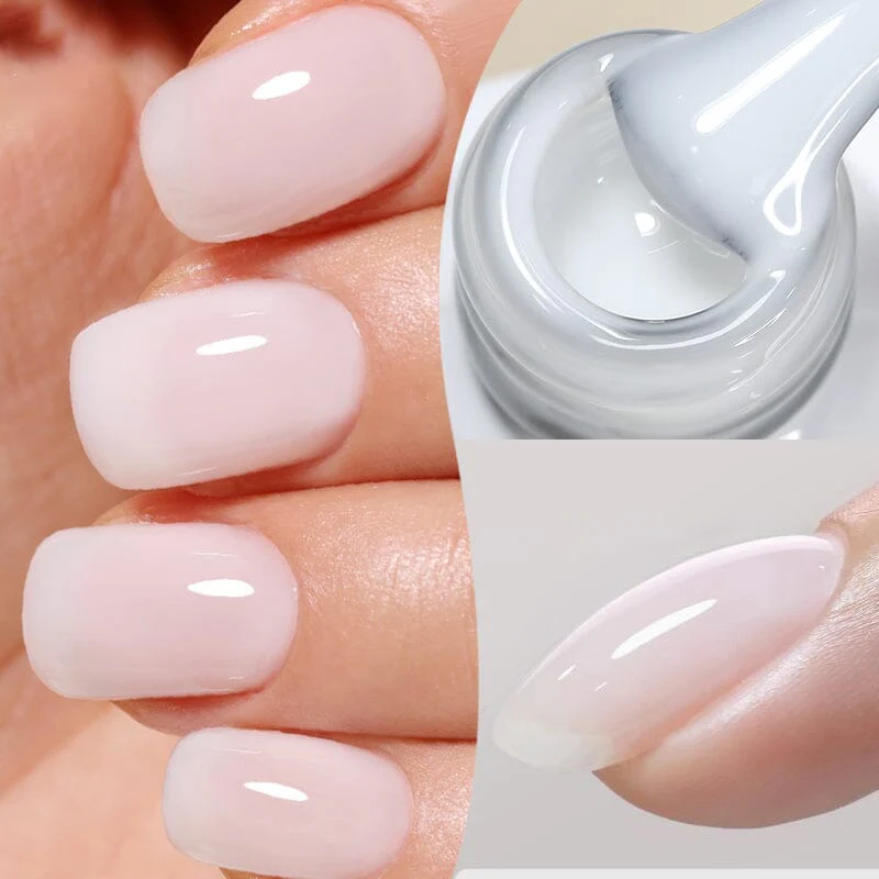 Milky White Jelly Gel 10ml - Image 4