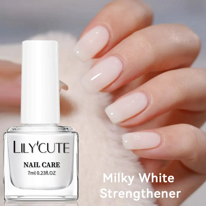 Milky White Nail Strengthener 7ml - Image 5