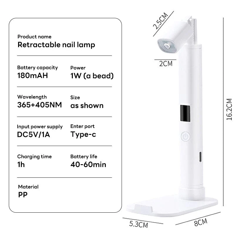 Mini UV LED Nail Lamp - Image 12