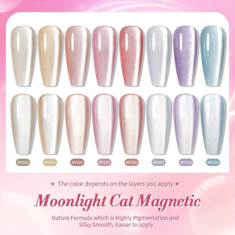 Moonlight Cat Magnetic Gel MY105 Pure Love 10ml - Image 7