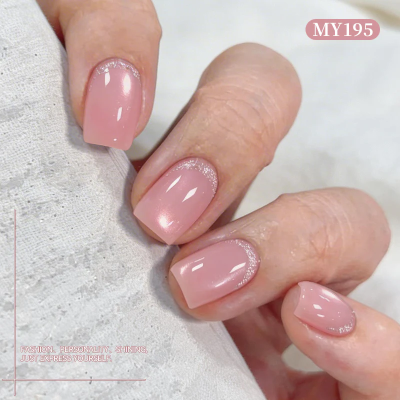 Moonlight Cat Magnetic Gel MY195 Rosy White 10ml - Image 3