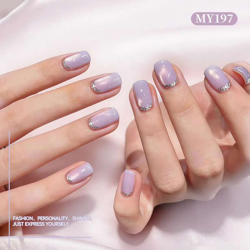 Moonlight Cat Magnetic Gel MY197 Rosy White 10ml - Image 2