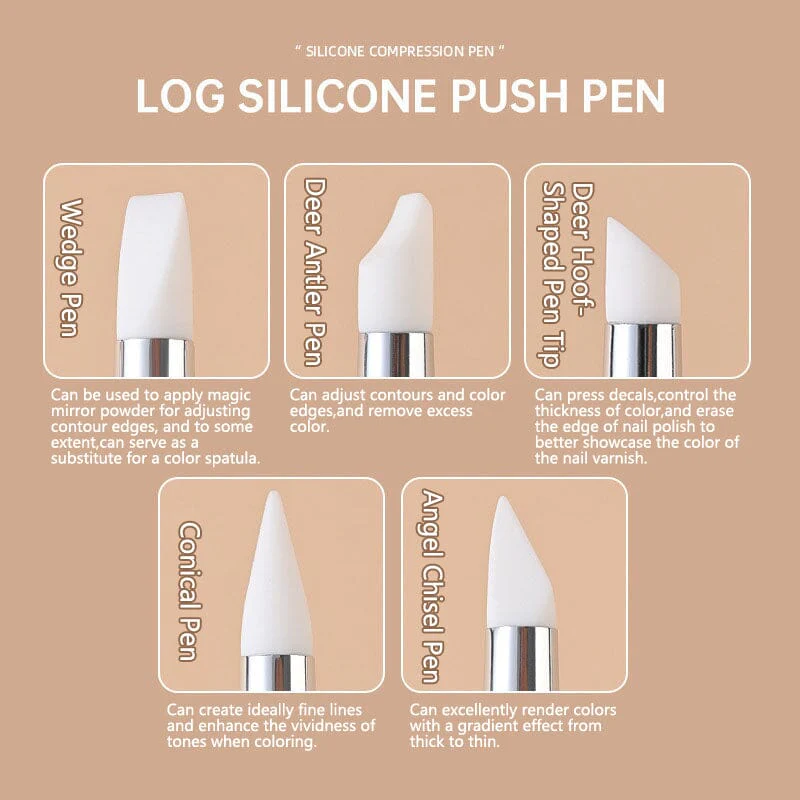 Multi-functional Silicon Pressing Pen - Image 9
