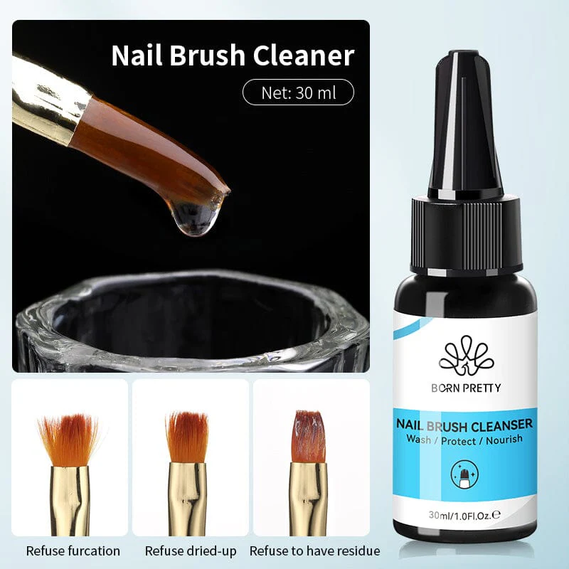 Nail Brush Cleanser 30ml - Image 3