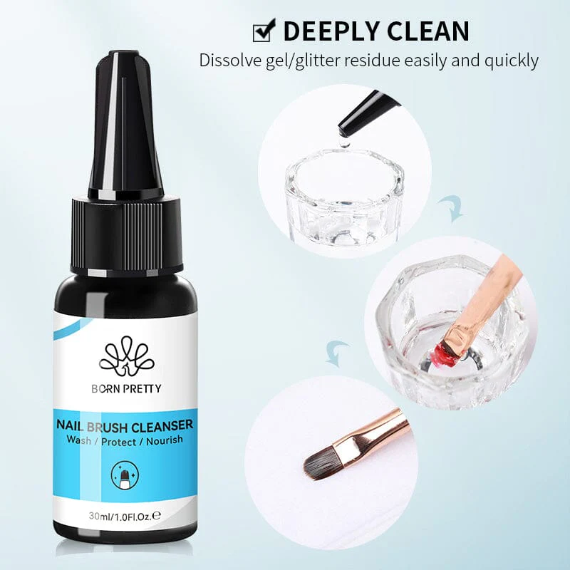 Nail Brush Cleanser 30ml - Image 5