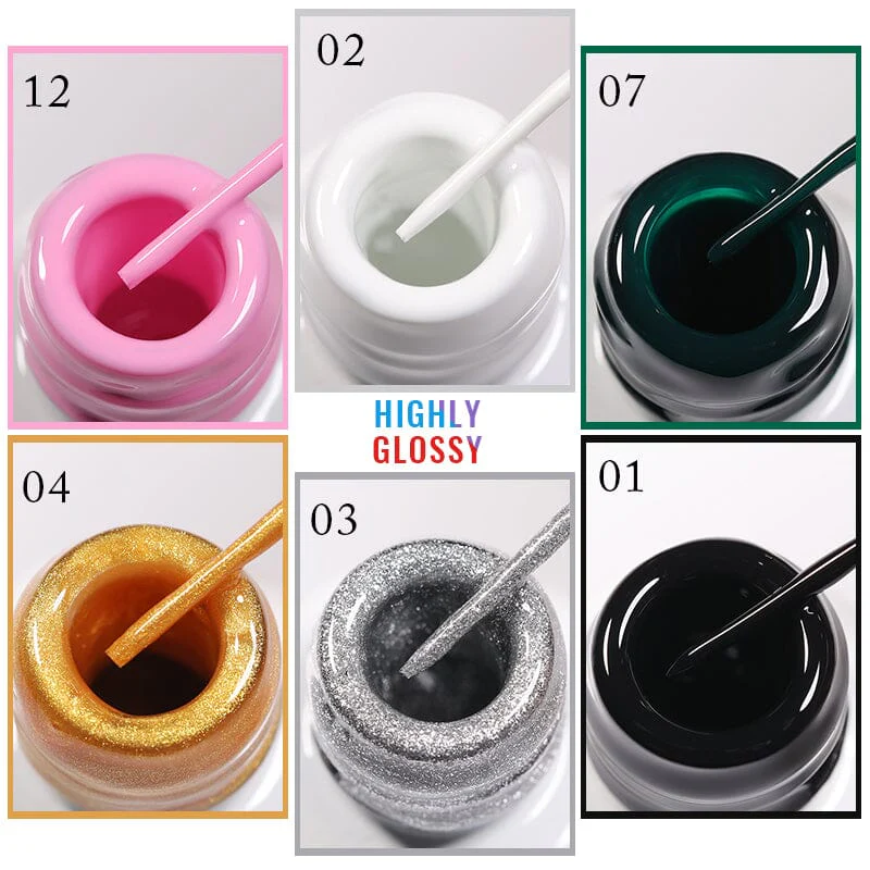 Nail Paint Gel 8ml - Image 10