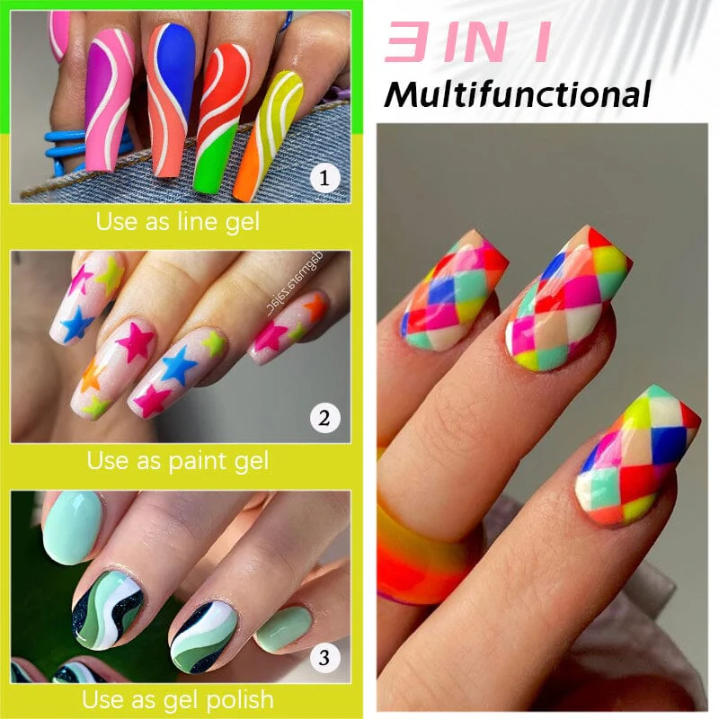 Nail Paint Gel 8ml - Image 4