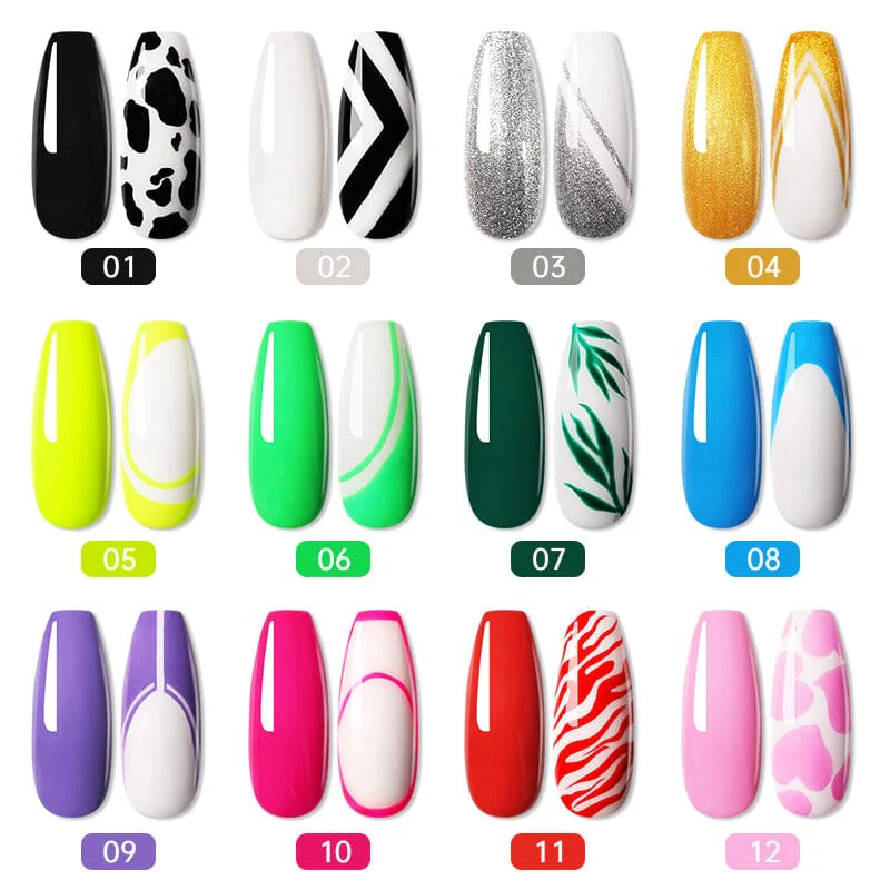 Nail Paint Gel 8ml - Image 5