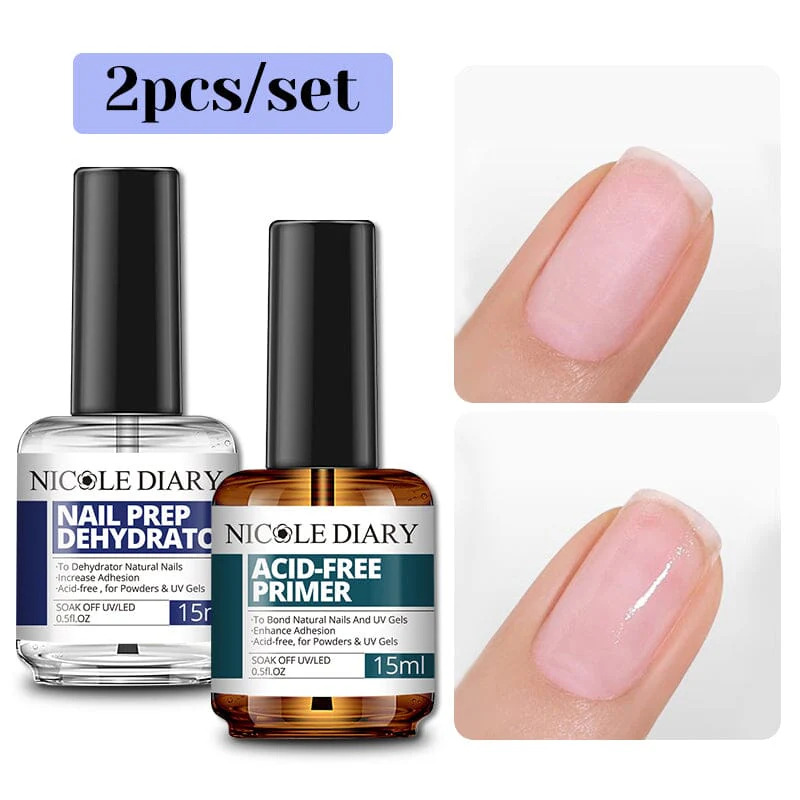 Nail Prep Dehydrator Acid-Free Primer 15ml - Image 10