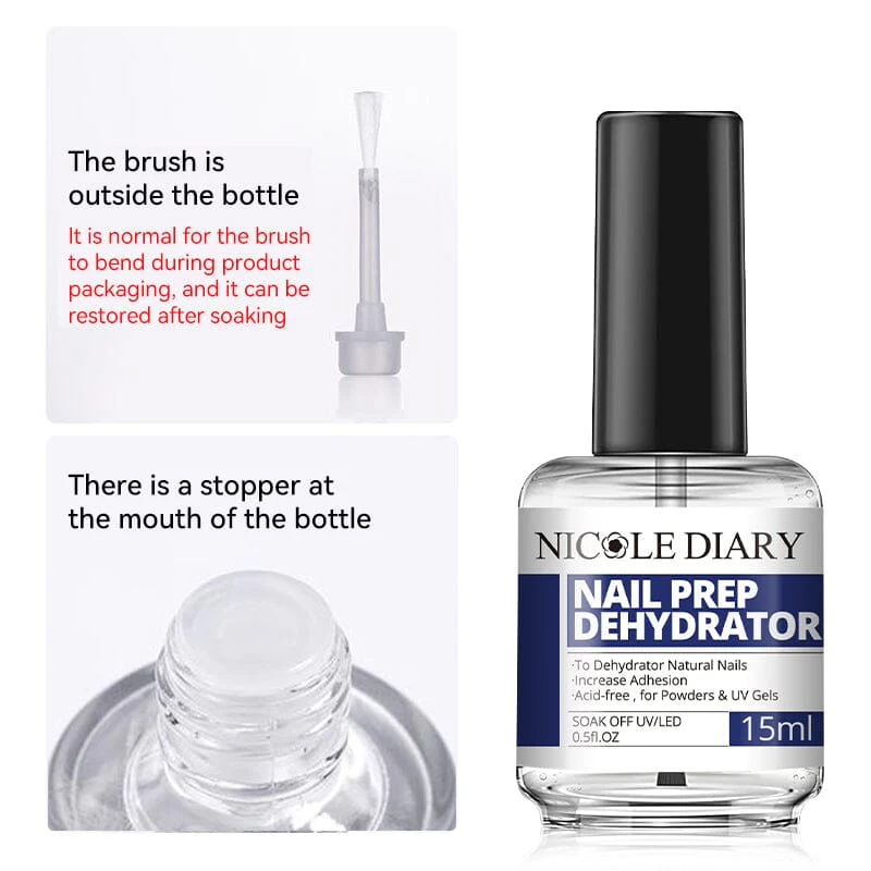 Nail Prep Dehydrator Acid-Free Primer 15ml - Image 11