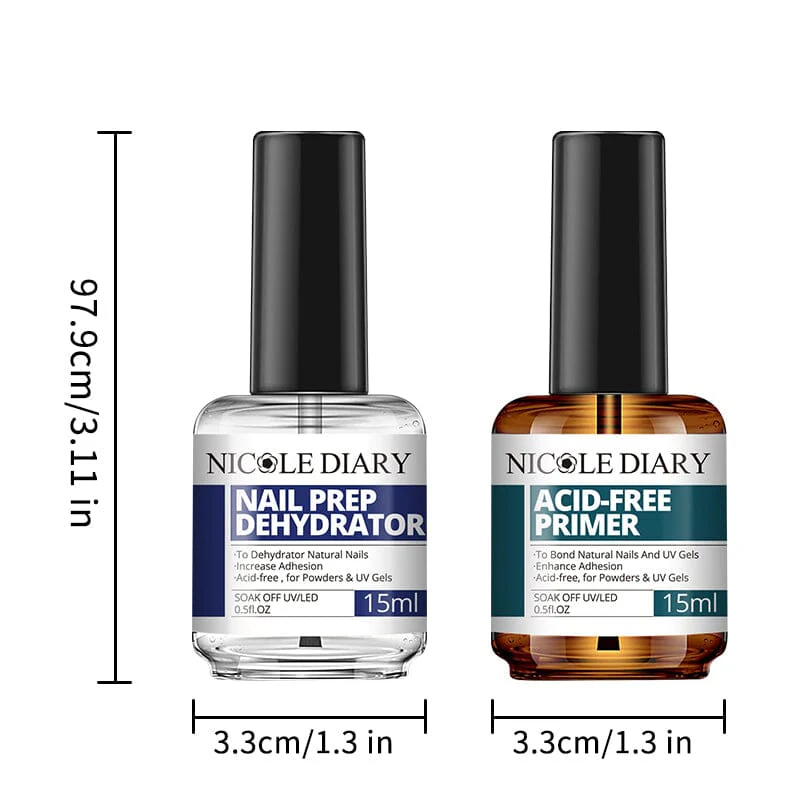 Nail Prep Dehydrator Acid-Free Primer 15ml - Image 12