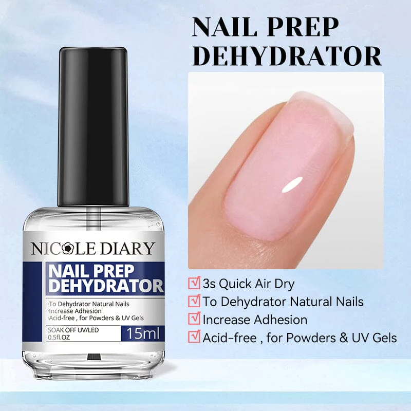 Nail Prep Dehydrator Acid-Free Primer 15ml - Image 13
