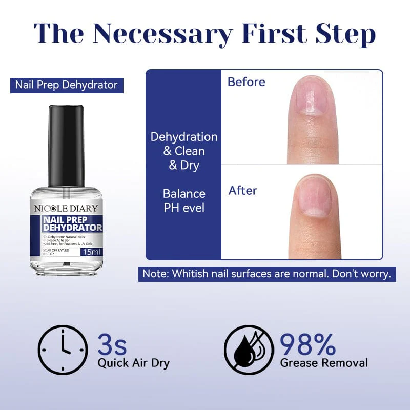 Nail Prep Dehydrator Acid-Free Primer 15ml - Image 5