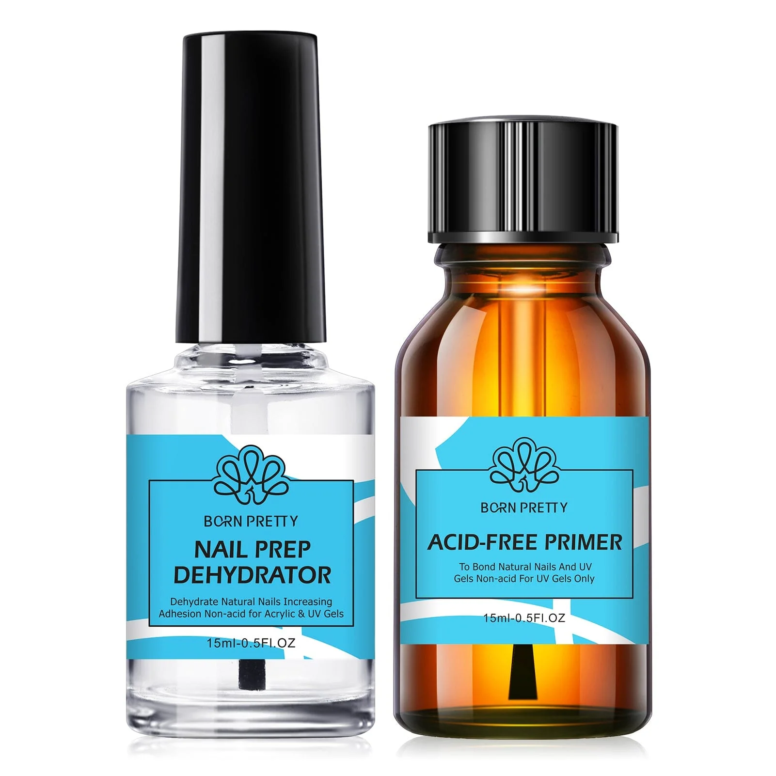 Nail Prep Dehydrator & Primer Kit 15ml - Image 10