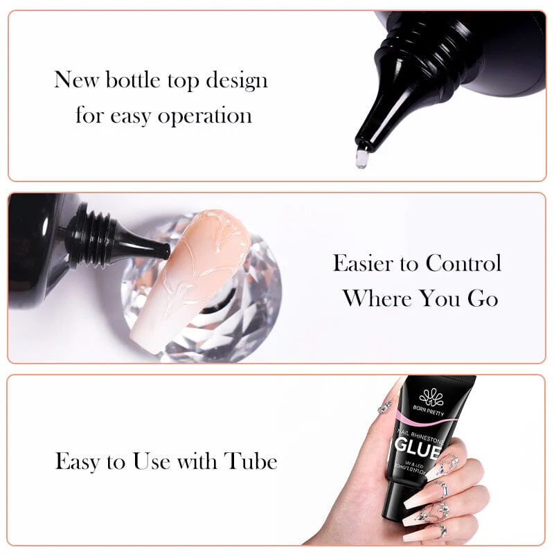 Nail Rhinestone Glue 30ml - Image 7