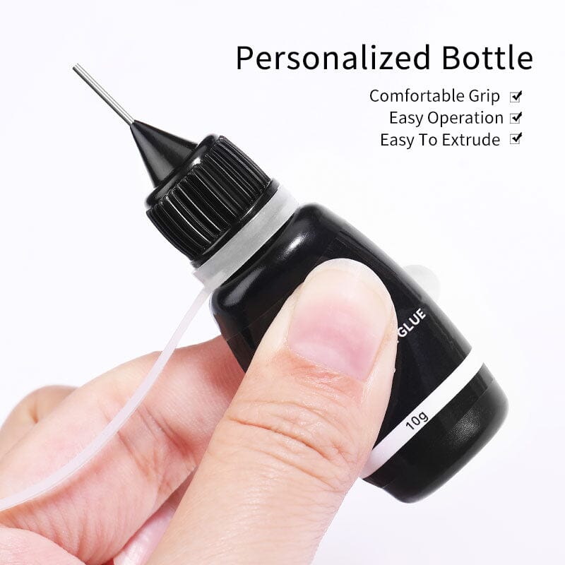 Nail Rhinestone Glue Clear 10g - Image 9