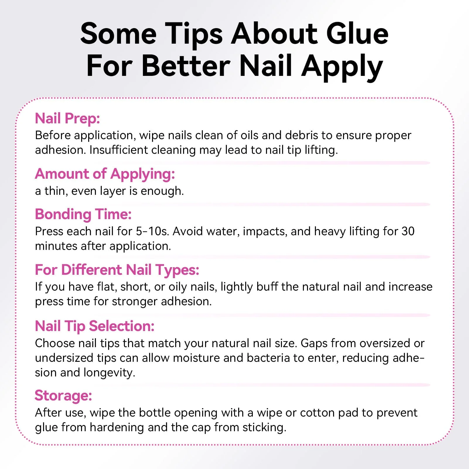 2pcs Nail Tips Glue 7ml - Image 9