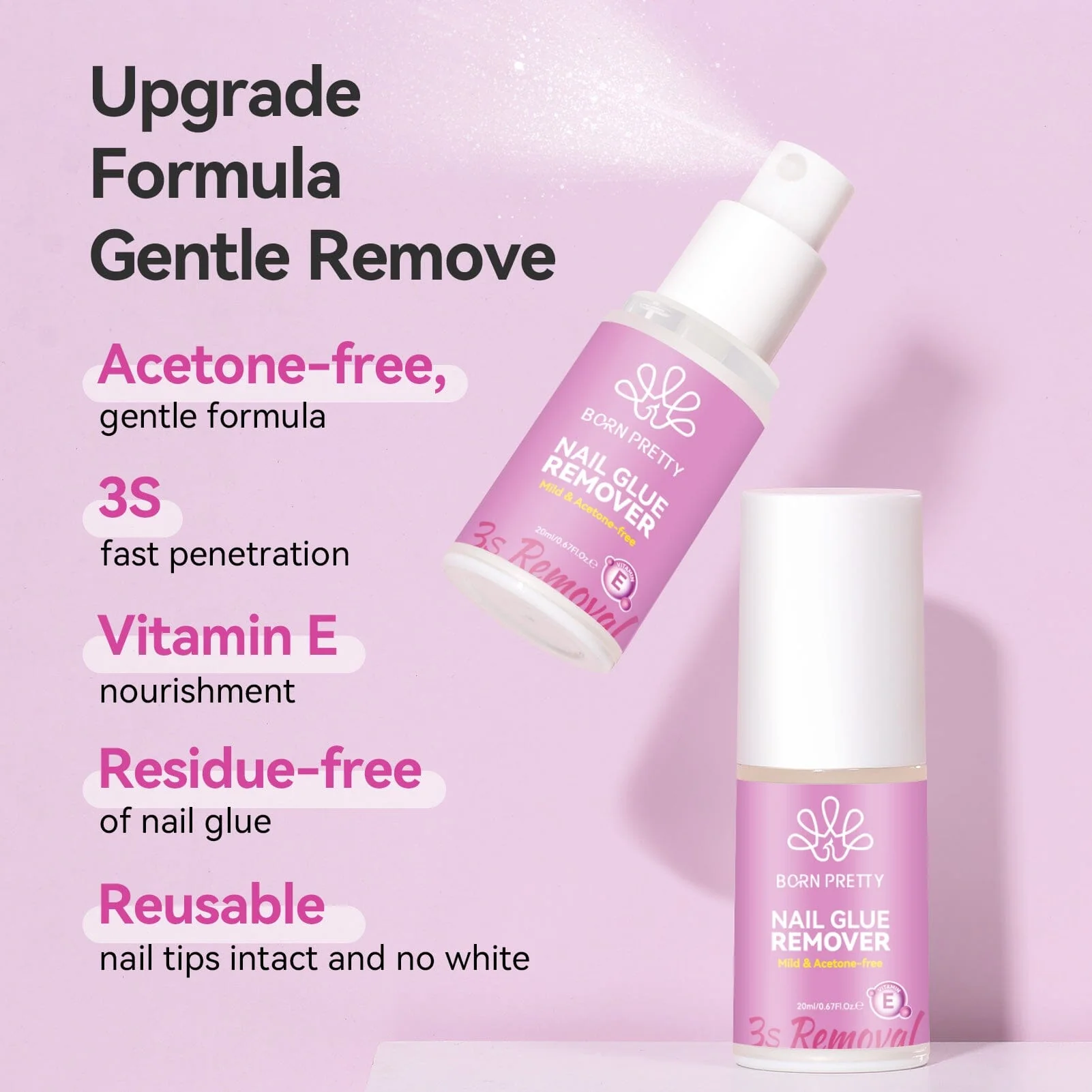 Nail Tips Glue & Glue Remover - Image 5