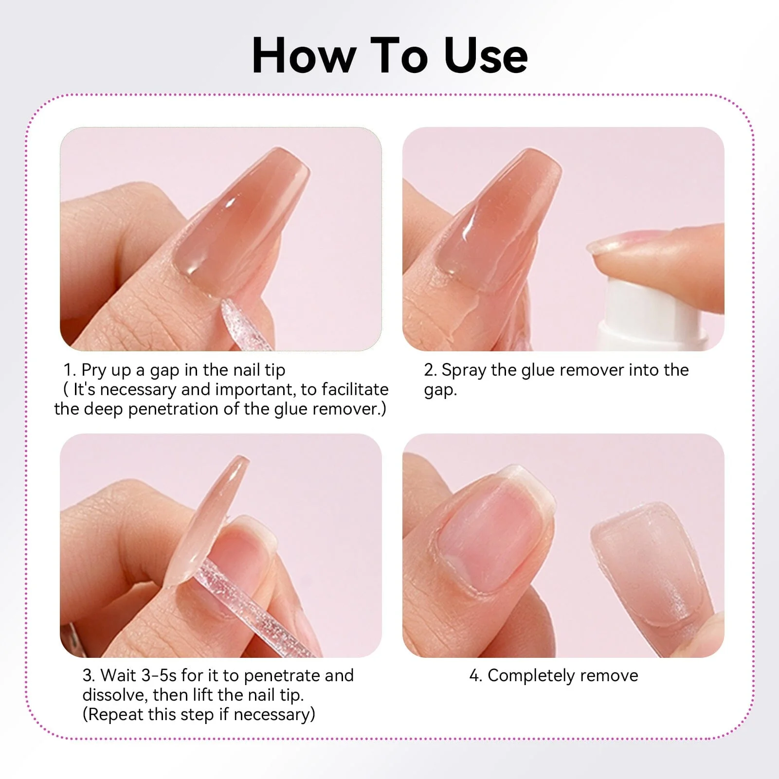 Nail Tips Glue & Glue Remover - Image 17
