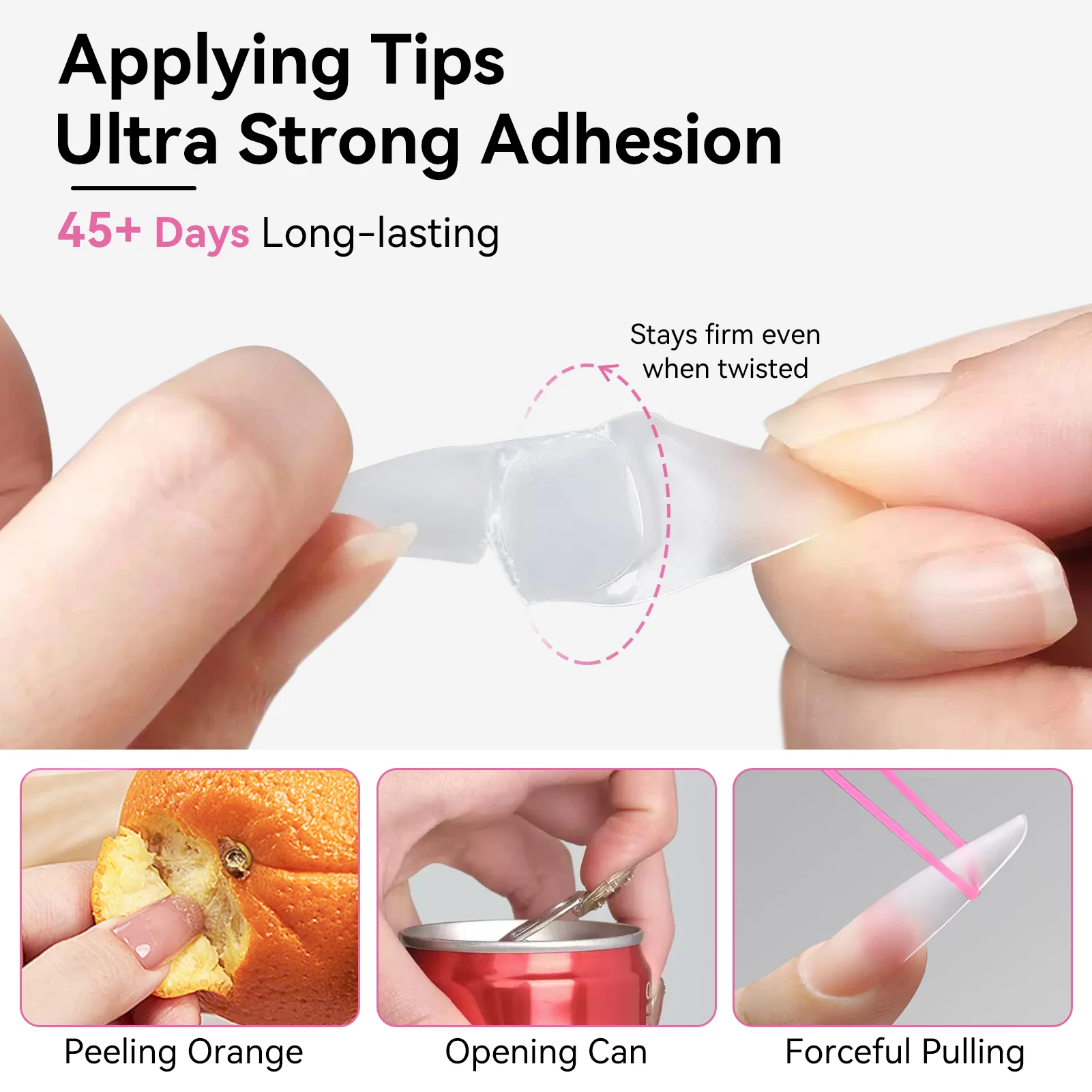 New Upgrade 6 In 1 Nail Glue Gel 15ml - Image 4