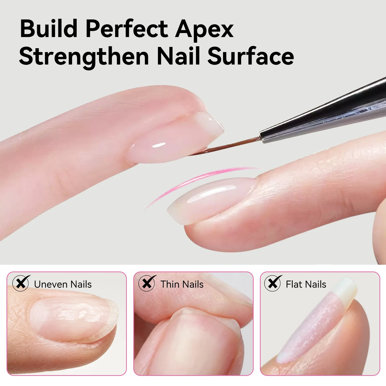 New Upgrade 6 In 1 Nail Glue Gel 15ml - Image 6