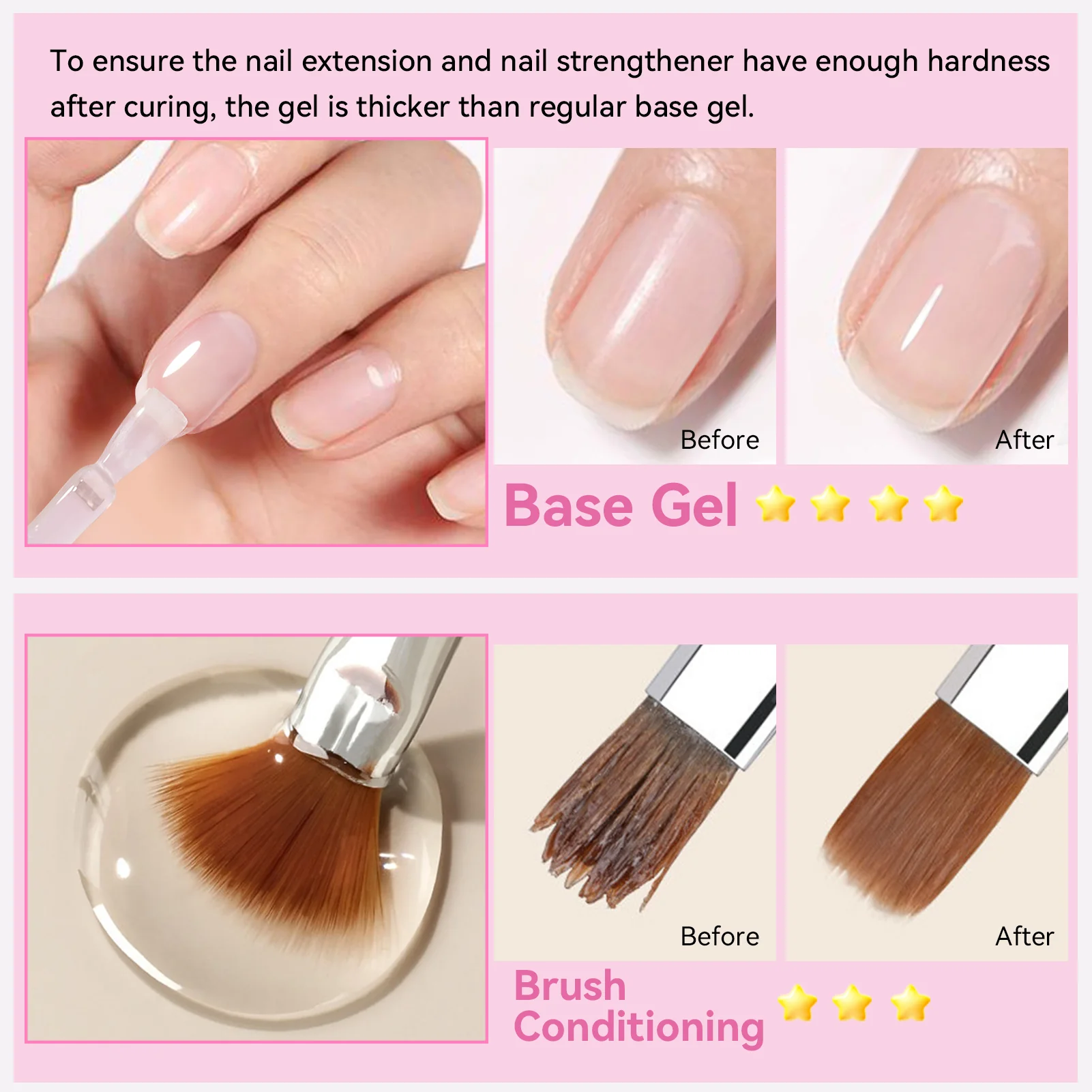 New Upgrade 6 In 1 Nail Glue Gel 15ml - Image 8