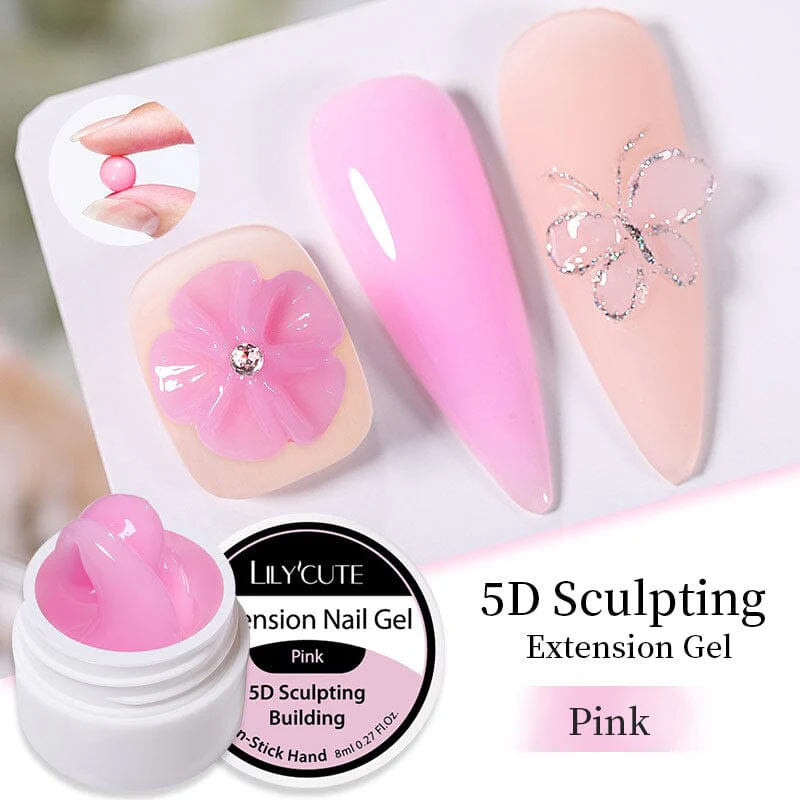 Non Stick Hand 5D Sculpting Extension Gel 8ml - Image 27