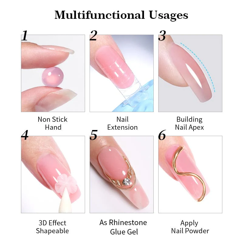 Non Stick Hand Extension Gel NSG29 15ml - Image 6