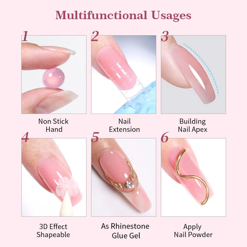 Non Stick Hand Extension Gel NSG31 15ml - Image 5
