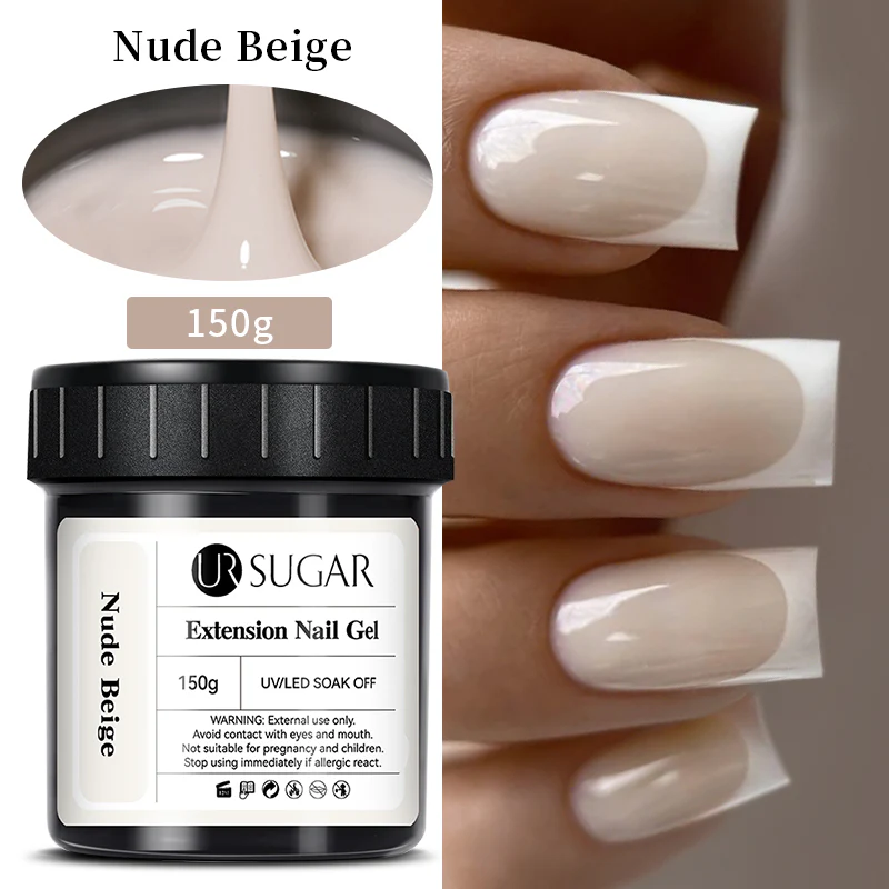 Nude Beige Extension Nail Gel 150g - Image 3