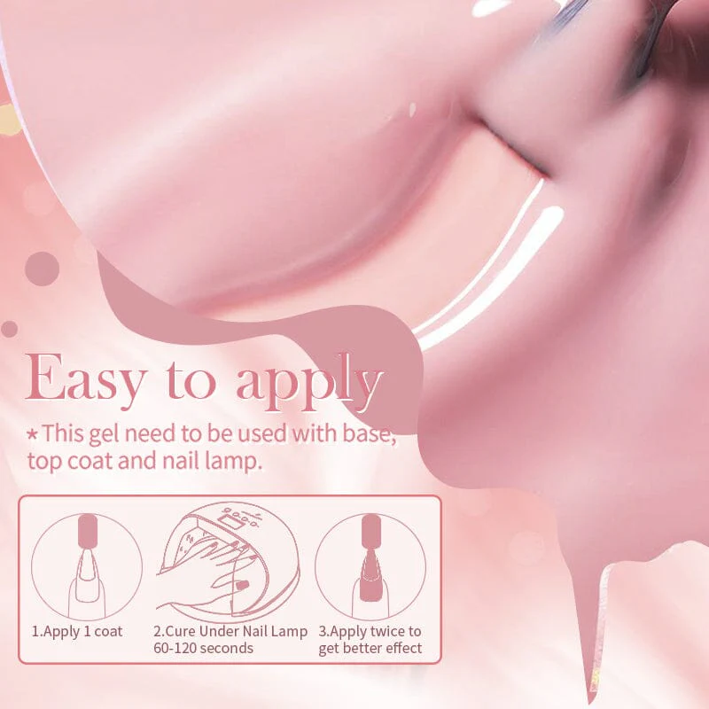 Nude Jelly Gel Polish JN03 10ml - Image 5
