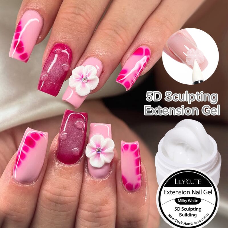 Non Stick Hand 5D Sculpting Extension Gel 8ml - Image 6