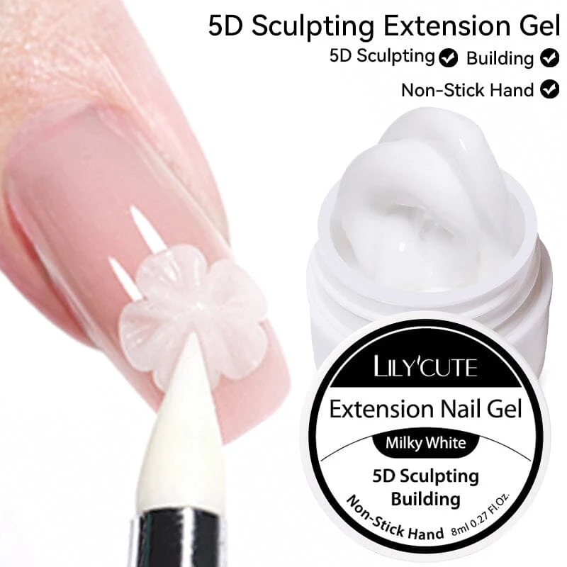 Non Stick Hand 5D Sculpting Extension Gel 8ml - Image 8