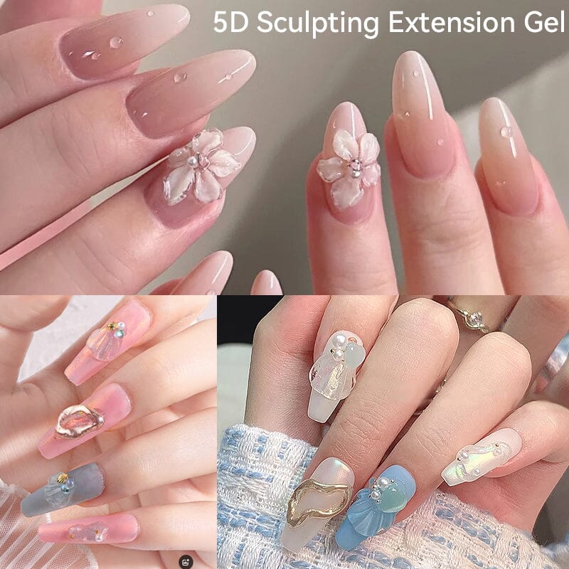 Non Stick Hand 5D Sculpting Extension Gel 8ml - Image 13