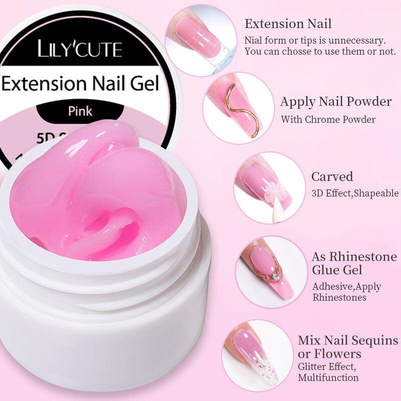Non Stick Hand 5D Sculpting Extension Gel 8ml - Image 21