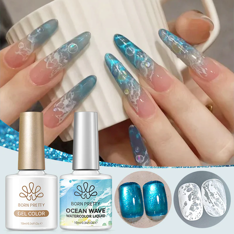 Ocean Wave Watercolor Liquid Set - Image 18