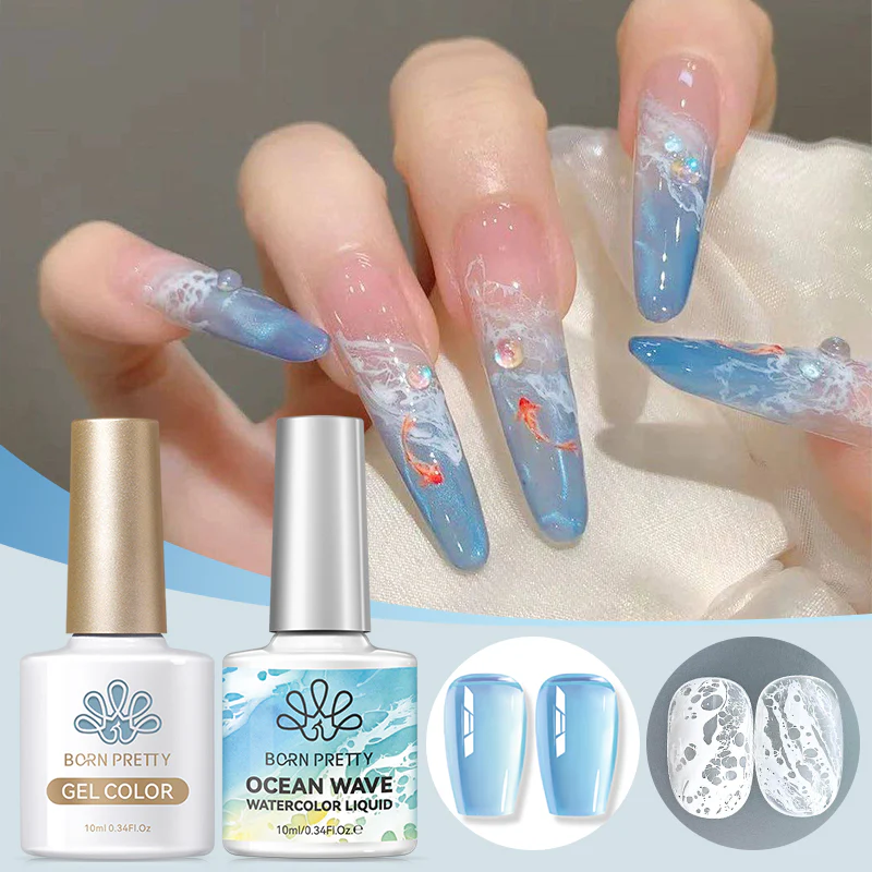 Ocean Wave Watercolor Liquid Set - Image 19