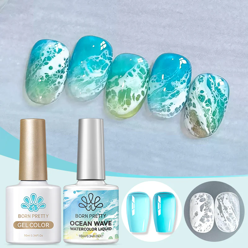 Ocean Wave Watercolor Liquid Set - Image 21