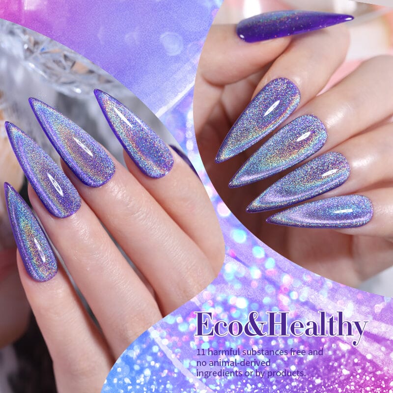 Omnipotent Iridescent Cat Magnetic Gel Nail Polish 10ml - Image 10