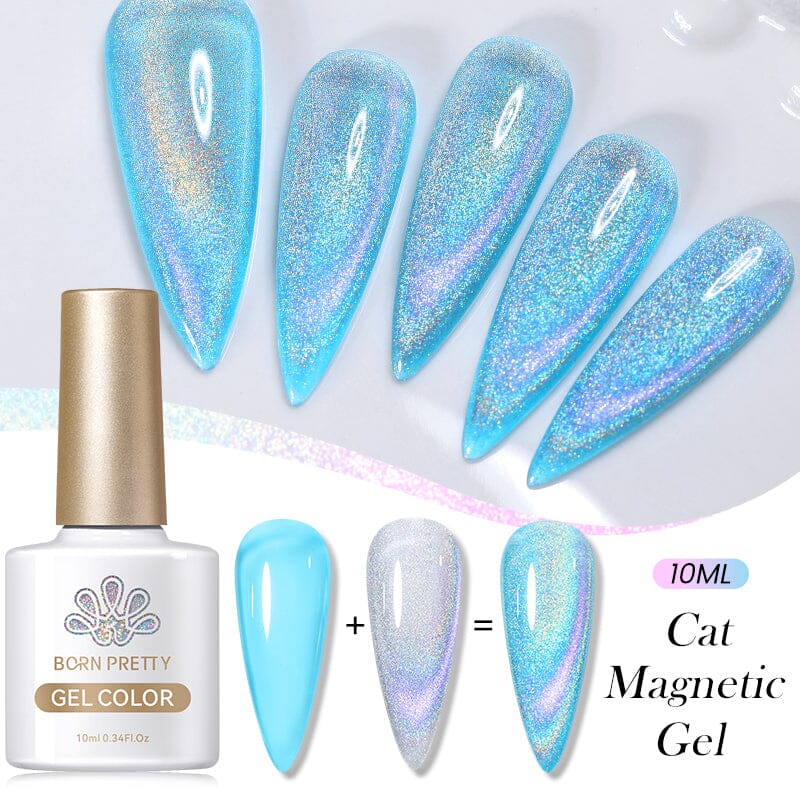 Omnipotent Iridescent Cat Magnetic Gel Nail Polish 10ml - Image 14