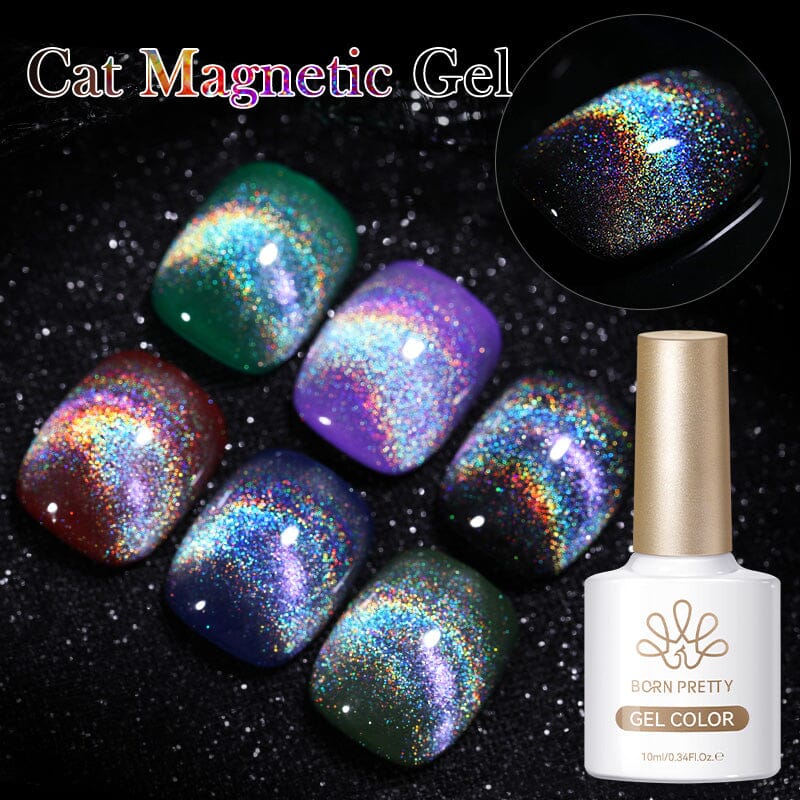 Omnipotent Iridescent Cat Magnetic Gel Nail Polish 10ml - Image 24