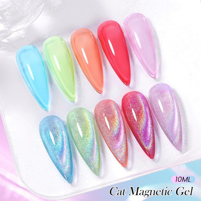 Omnipotent Iridescent Cat Magnetic Gel Nail Polish 10ml - Image 8