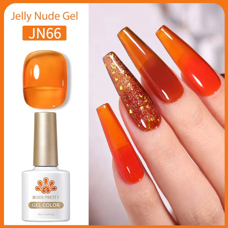 Orange Jelly Gel Polish JN66 10ml